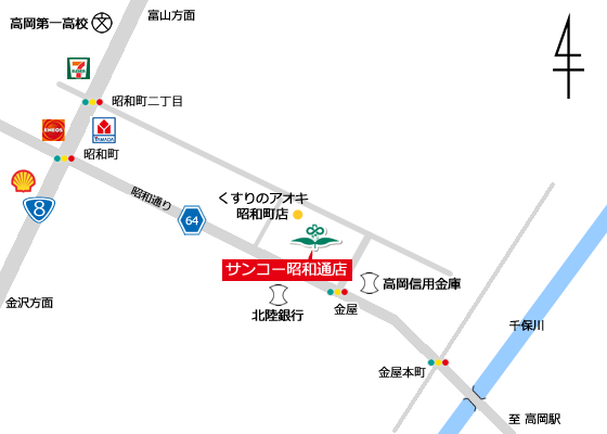 昭和通店地図